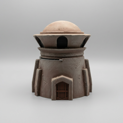 Sci-Fi Desert Tower alternate angle 1