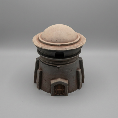 Sci-Fi Desert Tower alternate angle 2