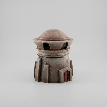 Sci-Fi Desert Tower alternate angle 3