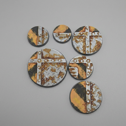 Miniature Bases Bundle: 5 Terrain Styles