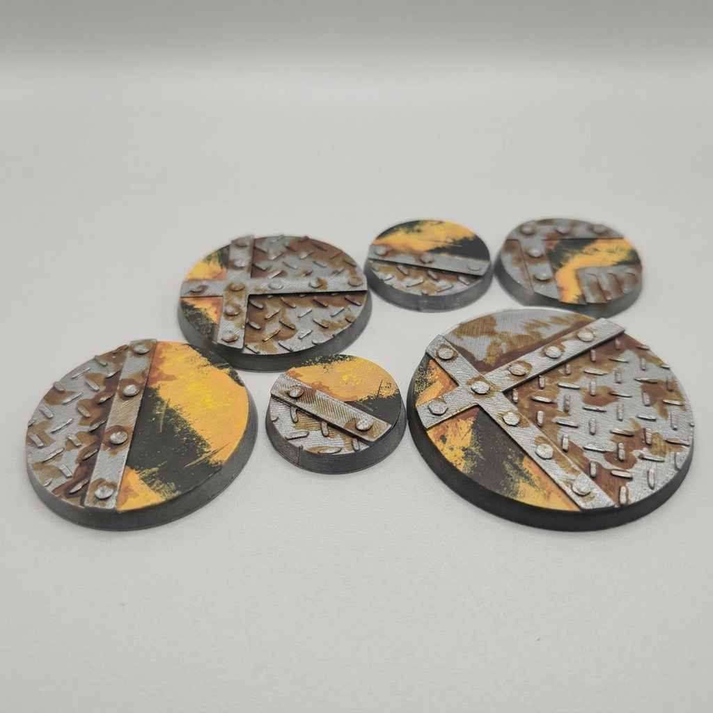 Sci-Fi Miniature Bases - Multiple Sizes alternate angle 3