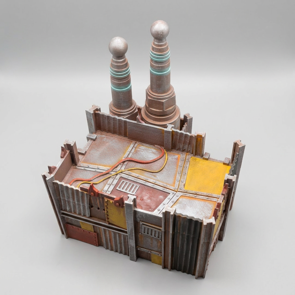 Scrap Power Station alternate angle 1