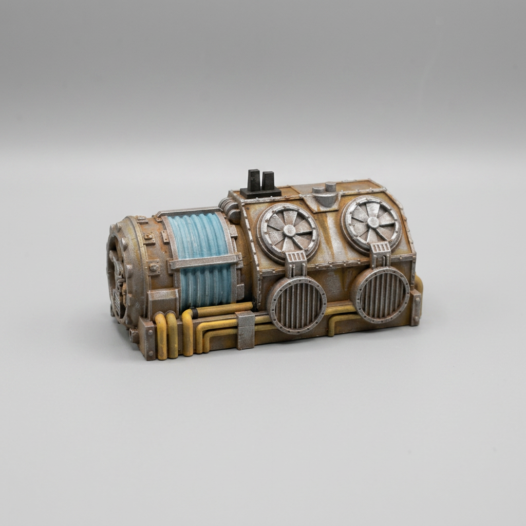 Sideways Generator scale and measurements