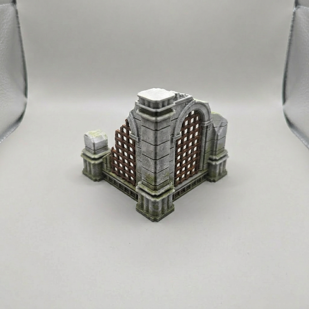 Single Storey Corner Pieces - Fantasy Ruins alternate angle 2