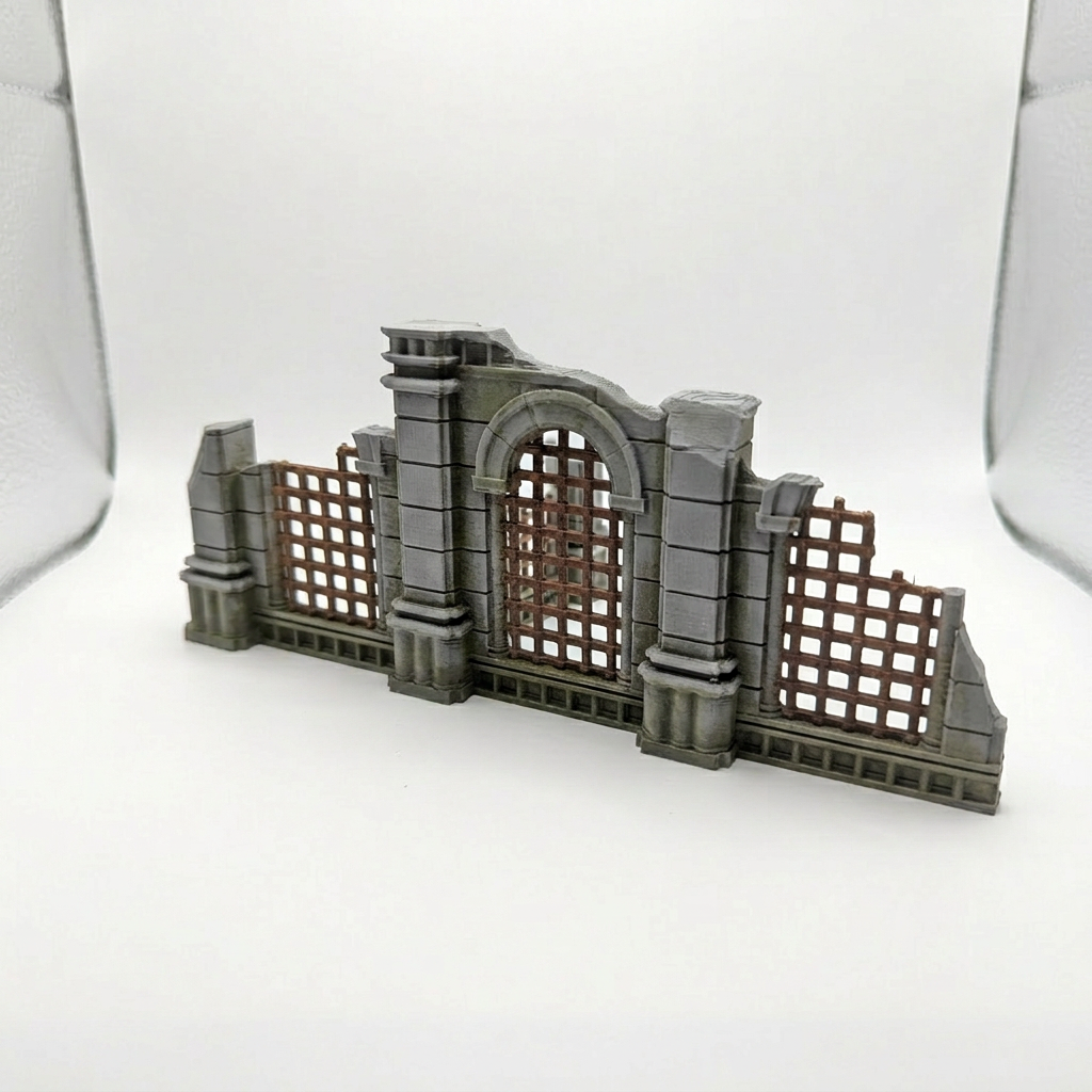 Single Storey T-shaped Pieces - Fantasy Ruins alternate angle 1