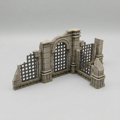 Single Storey T-shaped Pieces - Fantasy Ruins alternate angle 2