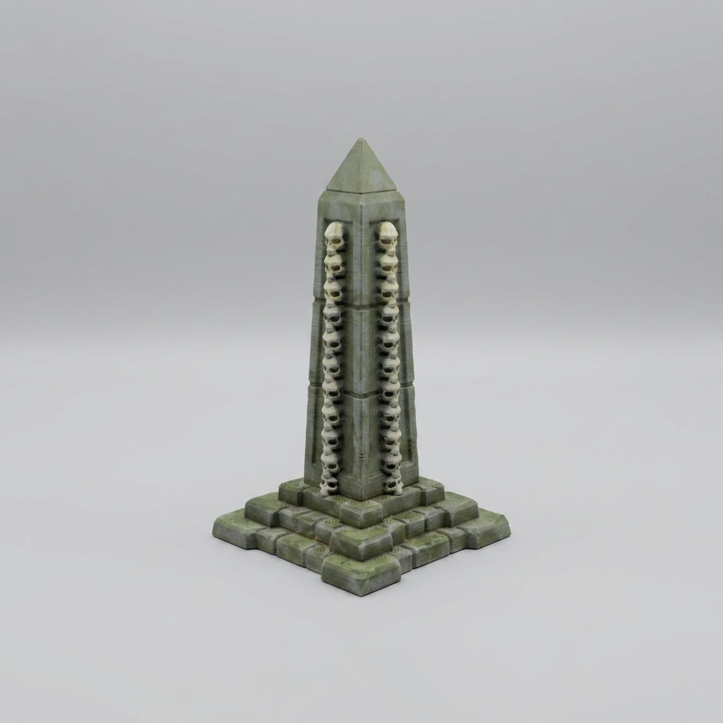Skull Obelisk alternate angle 2