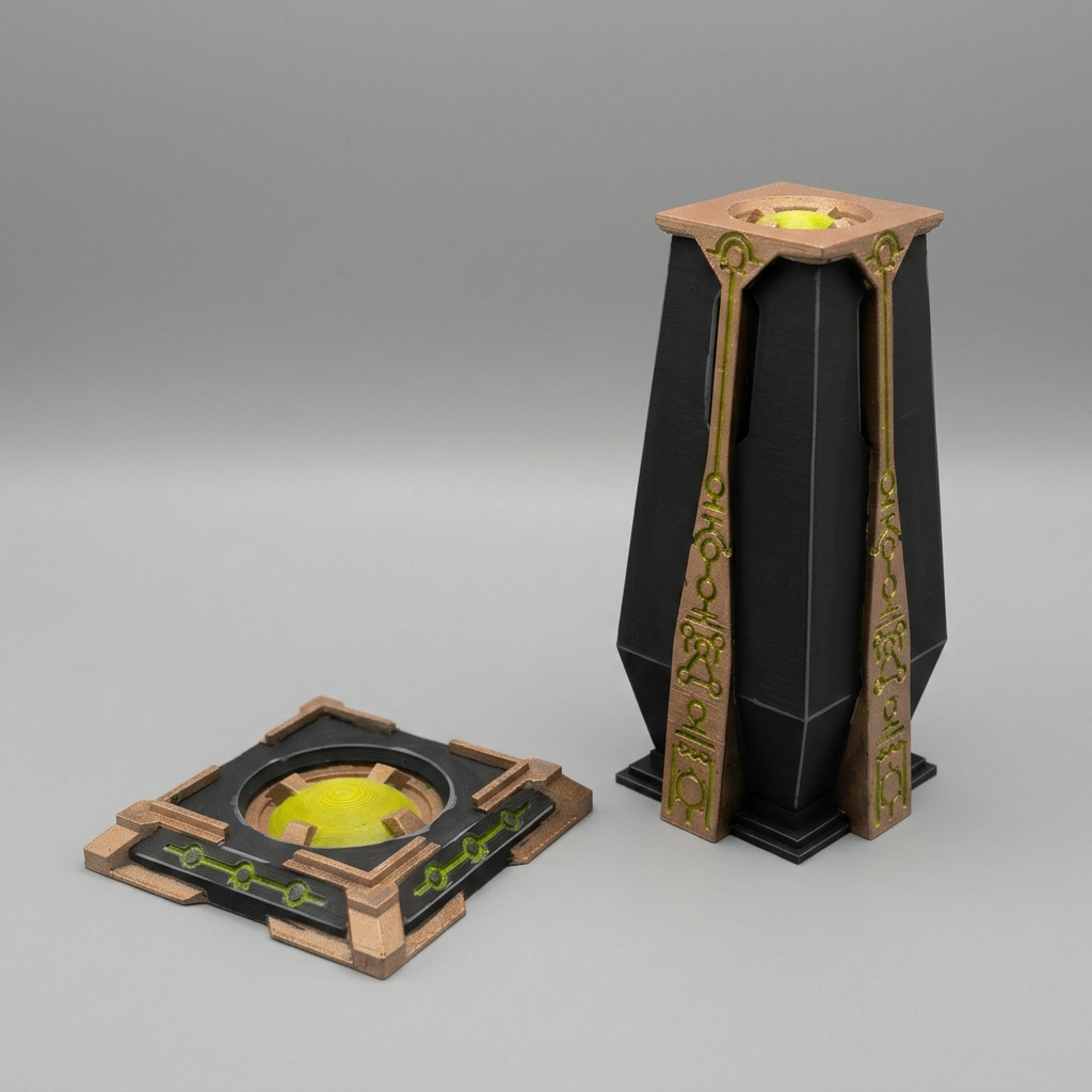 Space Robot Obelisk alternate angle 1