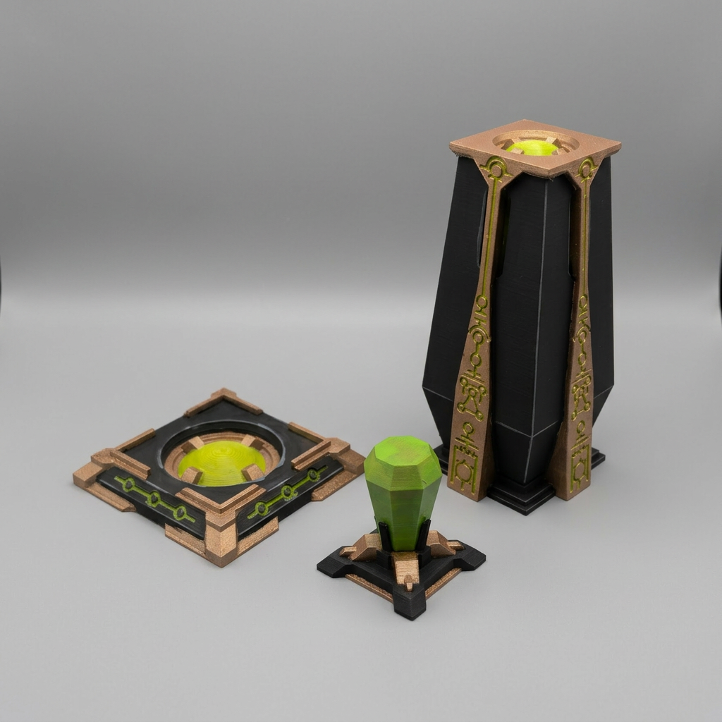 Space Robot Obelisk alternate angle 2