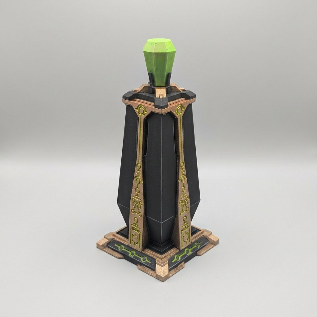 Space Robot Obelisk alternate angle 3