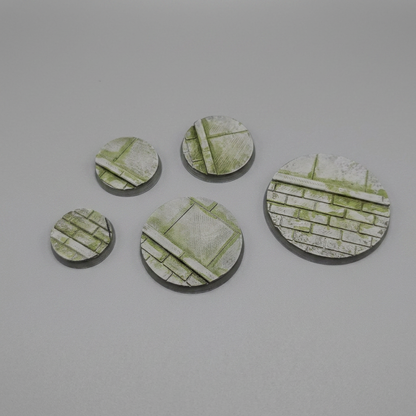 Miniature Bases Bundle: 5 Terrain Styles