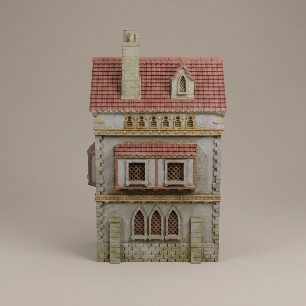 Tall Fantasy House alternate angle 3
