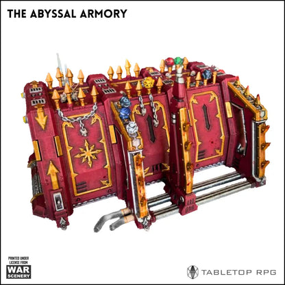 The Abyssal Armory 3D printable STL Terrain