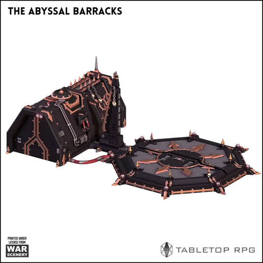 The Abyssal Barracks 3D printable STL Terrain