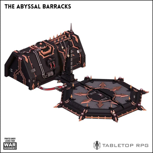 The Abyssal Barracks 3D printable STL Terrain