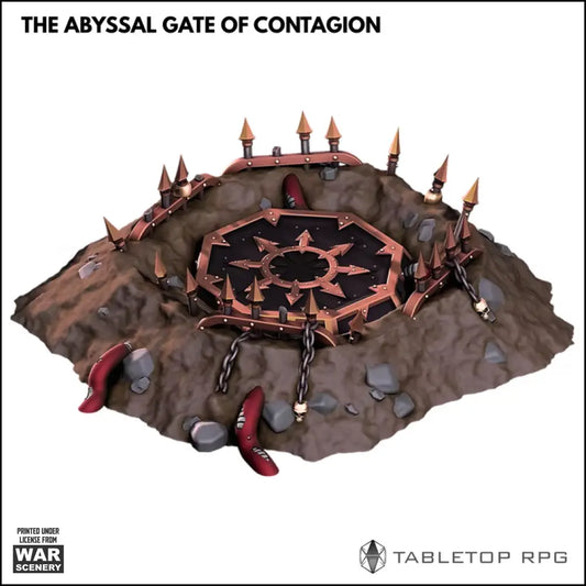 The Abyssal Gate of Contagion 3D printable STL Terrain