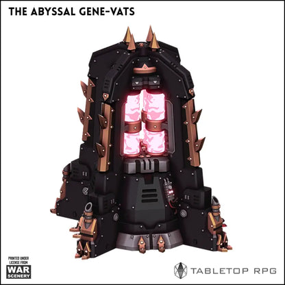 The Abyssal Gene-Vats 3D printable STL Terrain for Wargaming