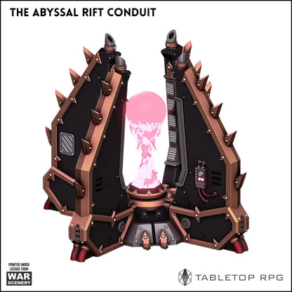 The Abyssal Rift Conduit 3D printable STL Terrain