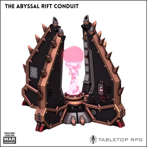 The Abyssal Rift Conduit 3D printable STL Terrain