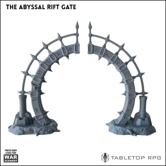 The Abyssal Rift Gate 3D printable STL Terrain