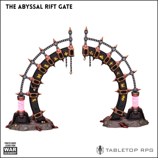 The Abyssal Rift Gate 3D printable STL Terrain