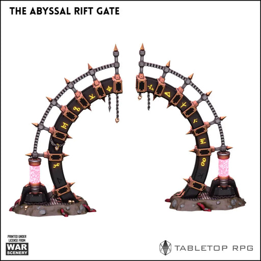 The Abyssal Rift Gate 3D printable STL Terrain