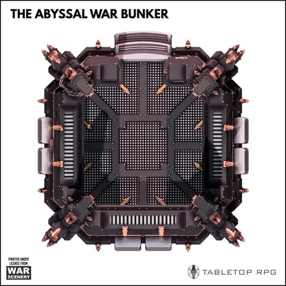 The Abyssal War Bunker 3D printable STL Terrain