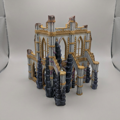 Three Storey Ruins and Spore Thrower - Alien Ruin alternate angle 2