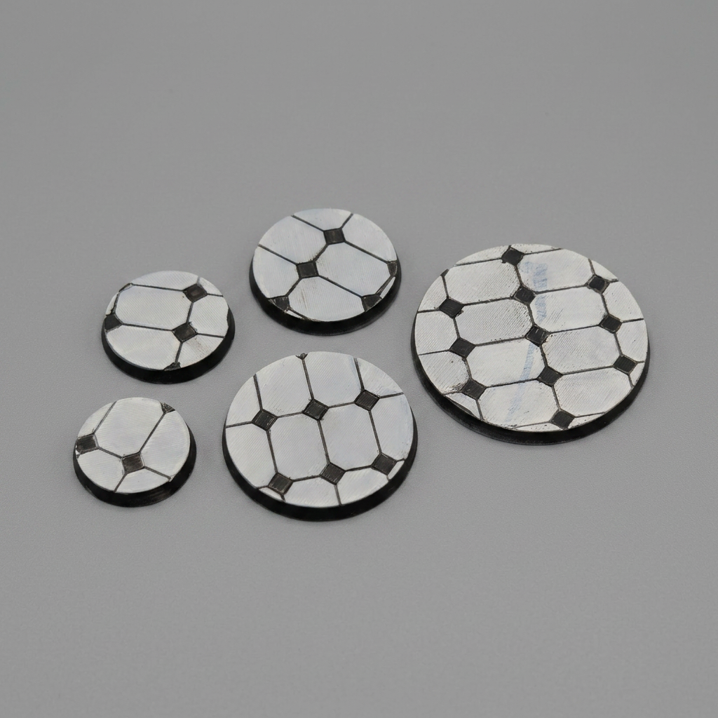 Miniature Bases Bundle: 5 Terrain Styles