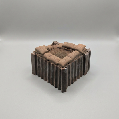 Trench Blocks with Sandbags alternate angle 1