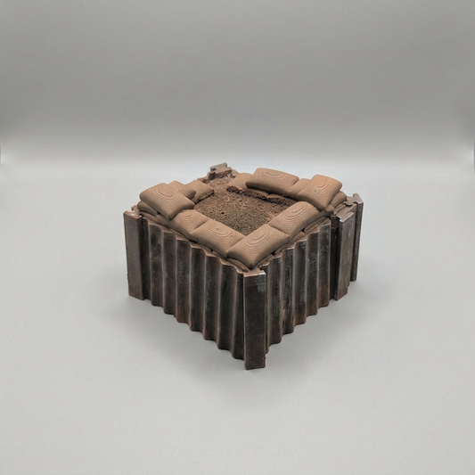 Trench Blocks with Sandbags alternate angle 1