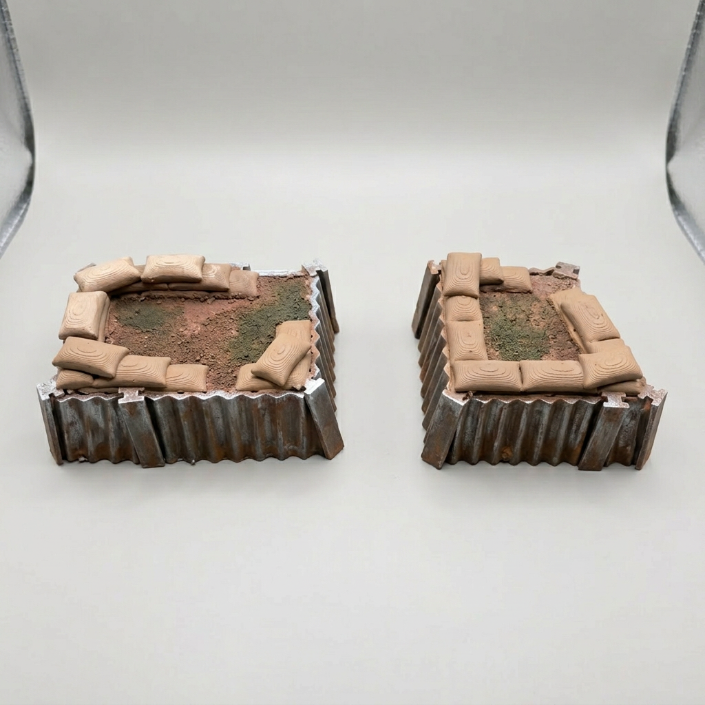 Trench Blocks with Sandbags alternate angle 3