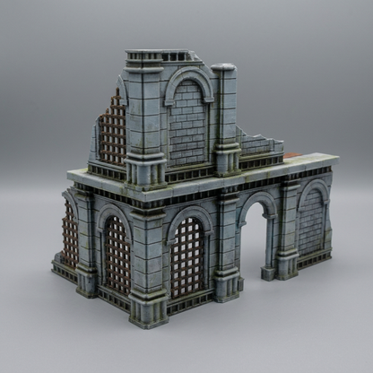 Two Storey Corner Pieces - Fantasy Ruins