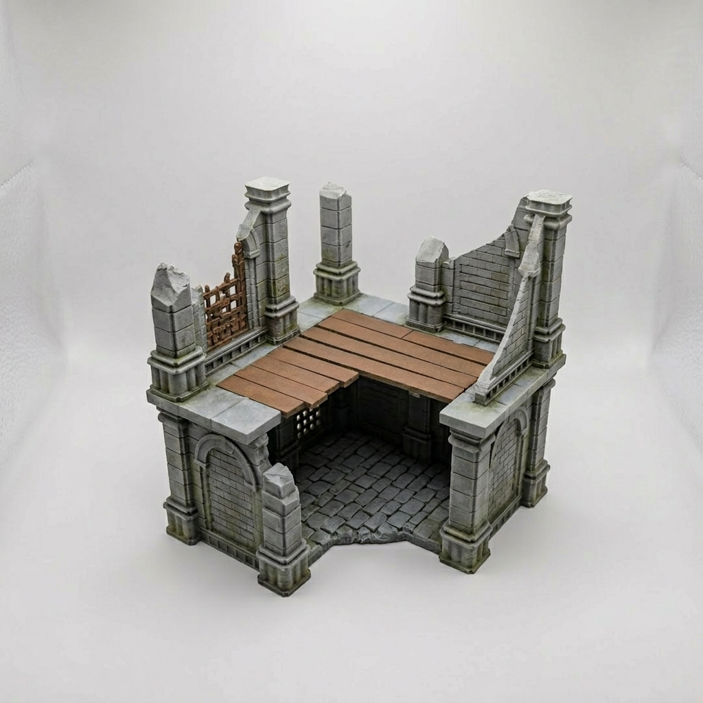 Two Storey Holding Cell - Fantasy Ruins alternate angle 2