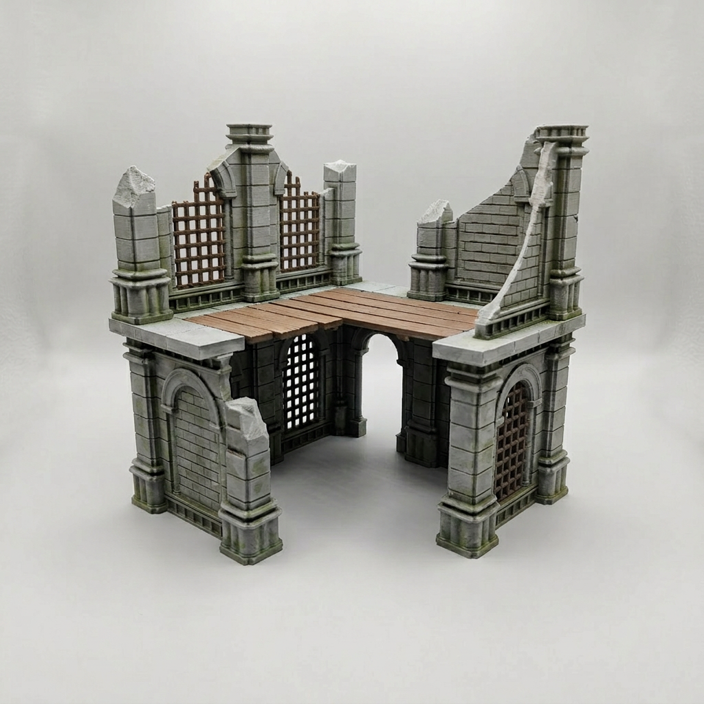 Two Storey Holding Cell - Fantasy Ruins alternate angle 3