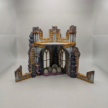 Two Storey Ruin and Alien Egg Cluster - Alien Ruin alternate angle 2
