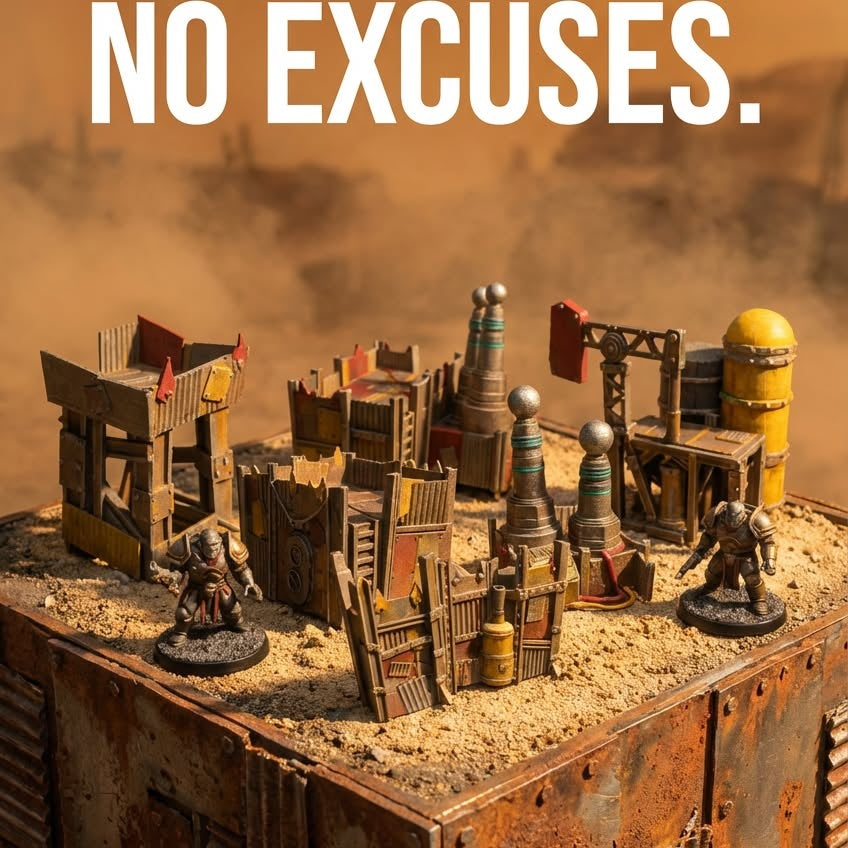 Wasteland Outpost terrain ad