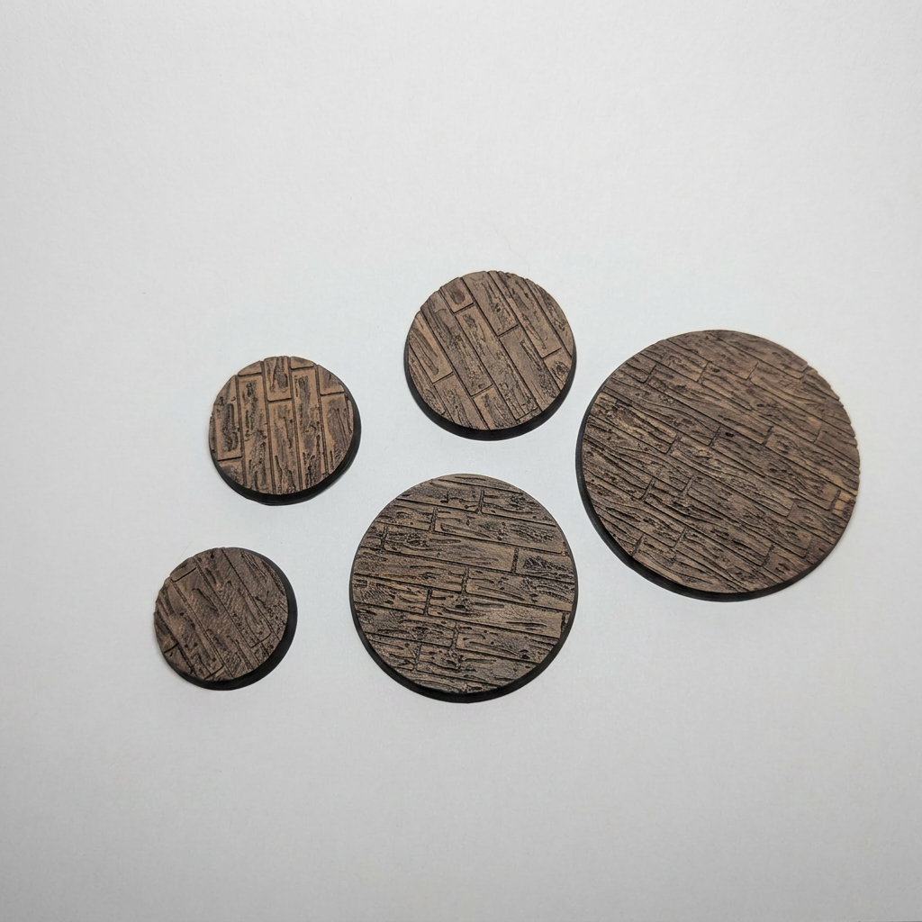 Miniature Bases Bundle: 5 Terrain Styles